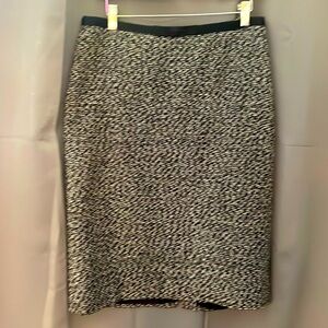 Anne Taylor Tweed Pencil Skirt Size 8